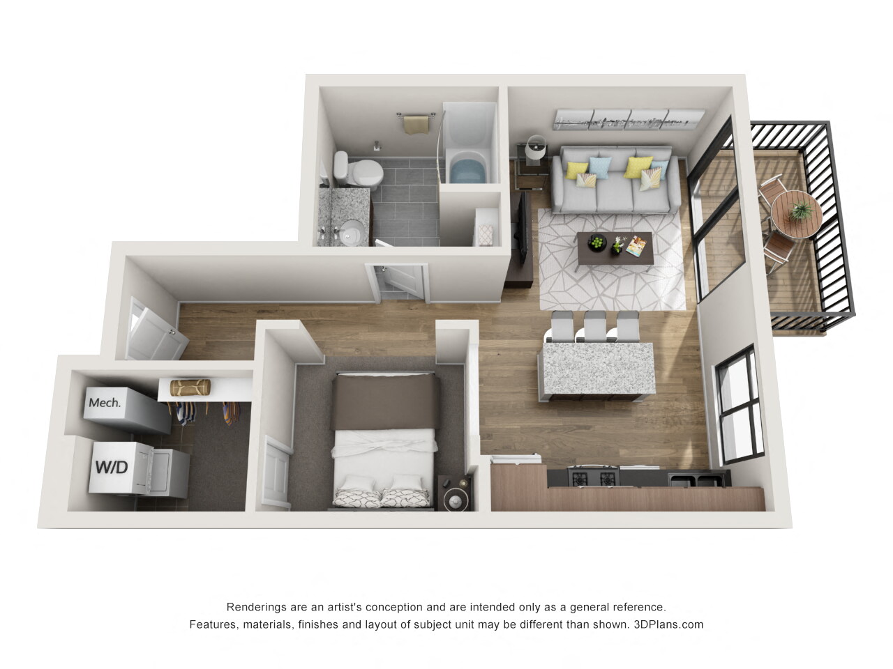 701 N. Phillips Ave. Studio-2 Beds Apartment, Loft for Rent - Photo Gallery 50